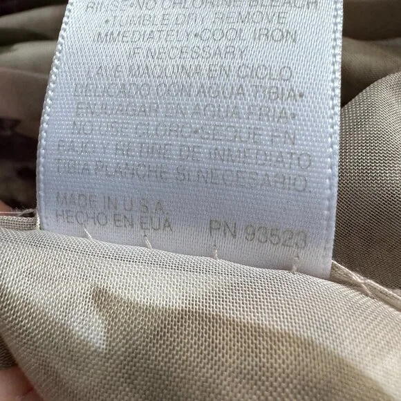 Vintage 2 pc CROSCILL Chambord Cassis Floral 60 x 216 Semi Sheer Drapery Scarf - Picture 5 of 6